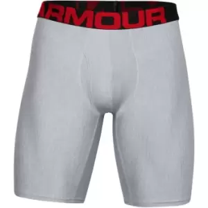 Under Armour UA Tech 9" Boxerjock 2 Pack - Grey