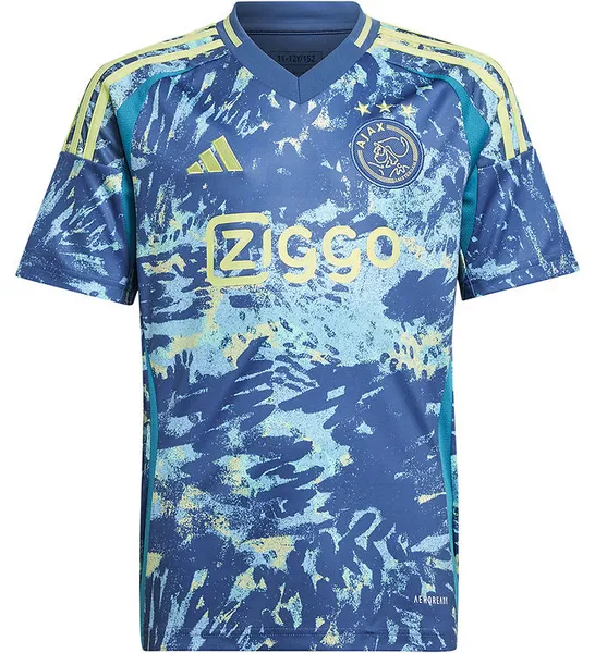 adidas Ajax Amsterdam Away Shirt 2024 2025 Juniors Domestic Replica Shirts 7-8 Years Blue 36823718175