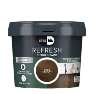 Maison Deco Refresh Kitchen Cupboards, Worktops & Splashbacks Paint Rust Effect - 375ml