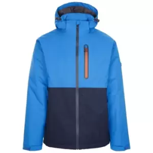 Trespass Mens Iggley Raincoat (L) (Blue)