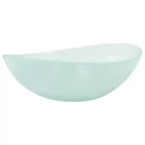 VidaXL Frosted Tempered Glass Basin