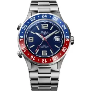 Mens Ball Pilot GMT Chronometer Watch