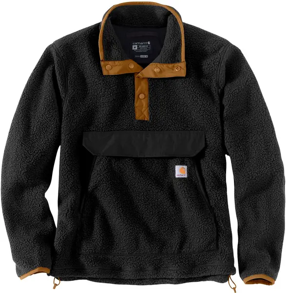 Carhartt Relaxed Fit Fleece Pullover, black, Size 2XL