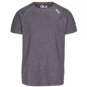 Trespass Mens Cooper Active T-Shirt (XXS) (Dark Grey Marl)