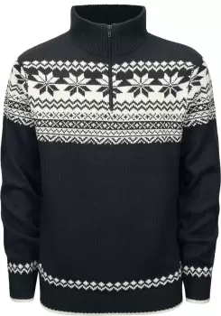 Brandit Norwegian-Style Sweater Knit jumper black