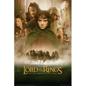 Lord Of The Rings Fellowship Of The Ring One Sheet Maxi Poster