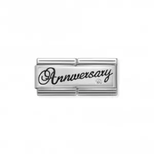 Nomination Composable Double Classic Zirconia Anniversary Link 330730/03