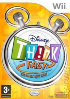 Disney Th!nk Fast Nintendo Wii Game