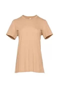 Bella + Canvas Womens/Ladies Relaxed Jersey T-Shirt (XL) (Sand Dune)