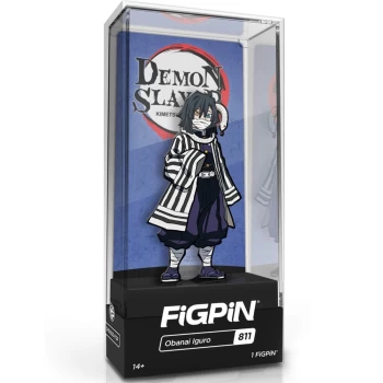 FiGPiN Demon Slayer 3 Enamel Pin - Obanai Iguro