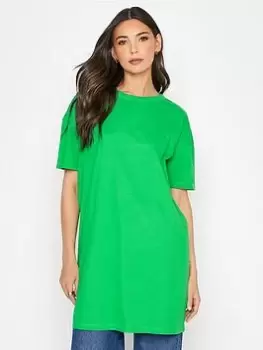 Long Tall Sally Apple Green Oversized Tunic, Green, Size 10, Women