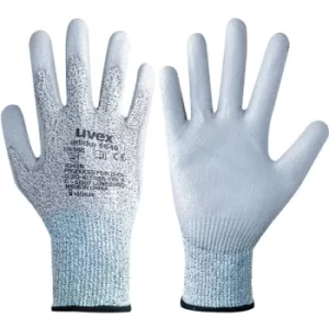 uvex Cut Resistant Gloves, PU Coated, Grey, Size 11