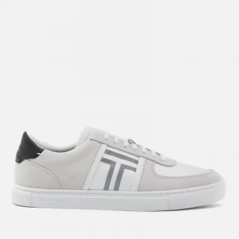 Ted Baker Mens Laurol Nylon Cupsole Trainers - White - UK 8