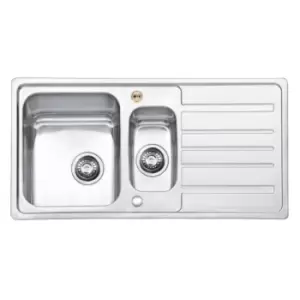 Bristan Index Easyfit Sink 1.5 Bowl Stainless Steel Universal - 293398