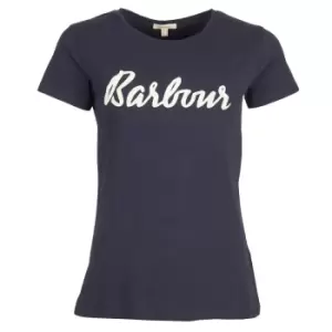 Barbour Womens Rebecca Tee Navy 12