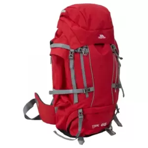 Trespass Trek 66 Backpack/Rucksack (66 Litres) (One Size) (Red Tone)