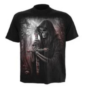 Spiral Mens SOUL SEARCHER T-Shirt - Black - S