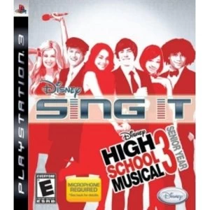 Disney Sing It High School Musical 3 Senior Year Solus Game