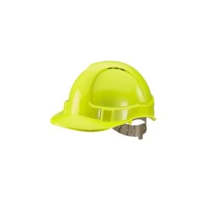 BBrand Comfort Vented Safety Helmet Saturn Yellow