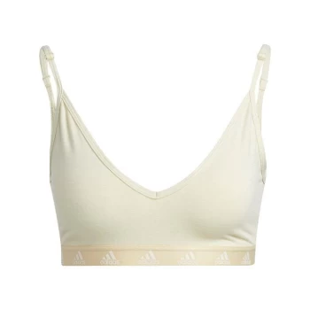 adidas Purebare Light-Support Bra Womens - Sandy Beige