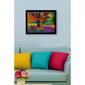 SC1227 Multicolor Decorative Framed MDF Painting