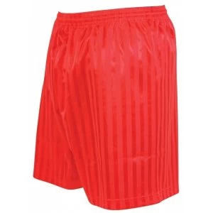 Precision Striped Continental Football Shorts 42-44" Red