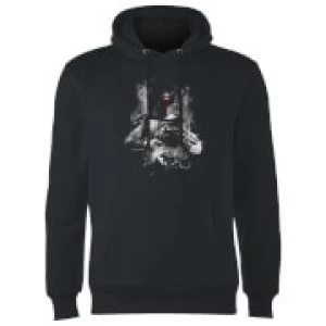 Star Wars Boba Fett Distressed Hoodie - Black - XL