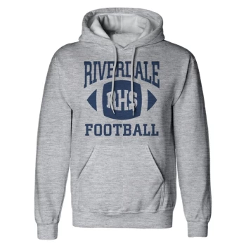 Riverdale - Football Unisex XX-Large Pullover Hoodie - Grey