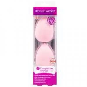 Brushworks Makeup Sponge HD Complexion Sponge Duo