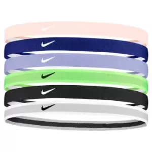 Nike Y Swoosh Sport Headbands 6 PK - Multi