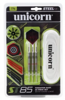 Unicorn ST85 23g Tungsten Darts Set 33 Piece.