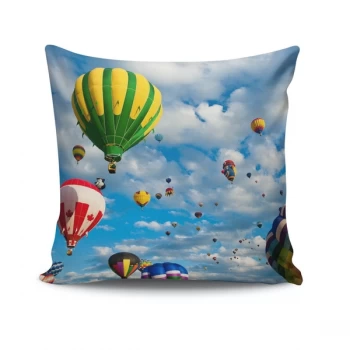 KPDKRLNT-4 - No Filling Multicolor Cushion Cover