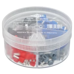 Knipex 97 99 908 Assortment Box With Insulated Twin End Sleeves (F...