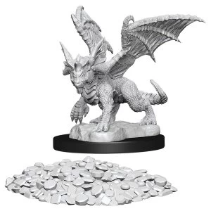 Dungeons & Dragons Nolzur's Marvelous Unpainted Miniatures (W10) Blue Dragon Wyrmling