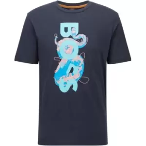 Boss Thinking 6 T Shirt - Blue