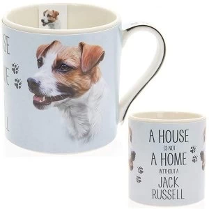 Fine China Jack Russell Mug By Lesser & Pavey