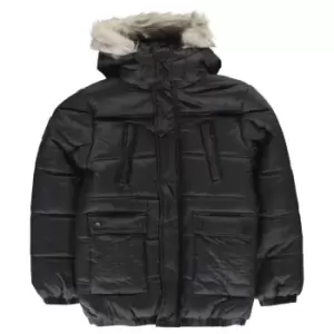 Firetrap Luxury Bubble Jacket Junior Boys - Black