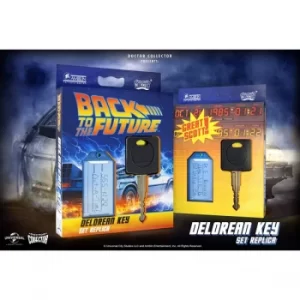 Back to the Future Delorean Key set replica