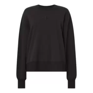 Calvin Klein Jeans Back Polaroid Label Sweatshirt - Black