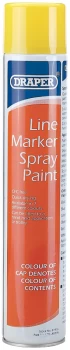 Draper 750ml Yellow Line Marker Spray Paint 41916