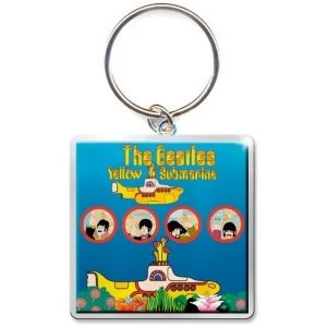 The Beatles - Yellow Submarine Portholes Keychain