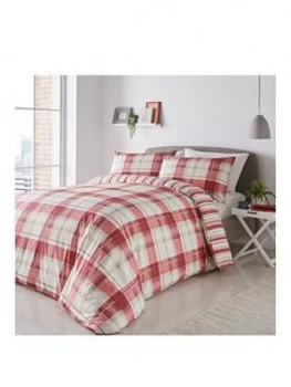 Fusion Balmoral Duvet Cover Set - Red