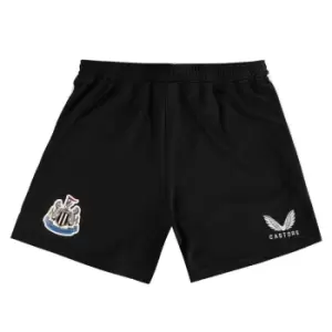 Castore Newcastle United Home Shorts 2021 2022 Junior - Black