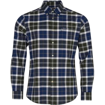 Barbour Lewis Tailored Shirt - Green