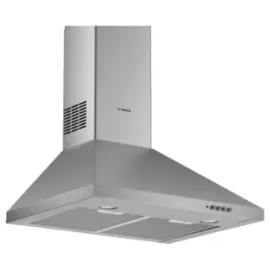 Bosch DWP64CC50M Serie 2 60cm Pyramid Design Hood Brushed Steel