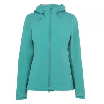 Jack Wolfskin Gravity Softshell Jacket Ladies - Deep Mint