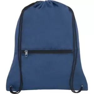 Bullet Hoss Folding Drawstring Bag (One Size) (Navy Heather)