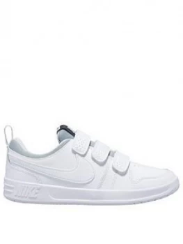 Nike Pico 5, White/White, Size 5