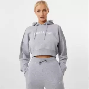 Everlast Block Crop Hoodie - Grey