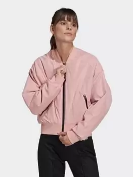 adidas X Karlie Kloss Bomber Jacket, Pink Size M Women